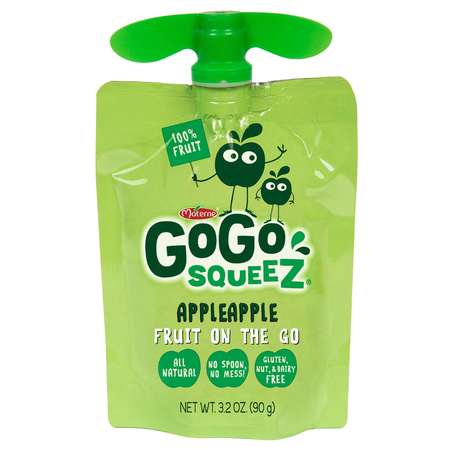 Gogo Squeez GoGo Squeez Applesauce 3.2 oz. Pouch, PK48 120463